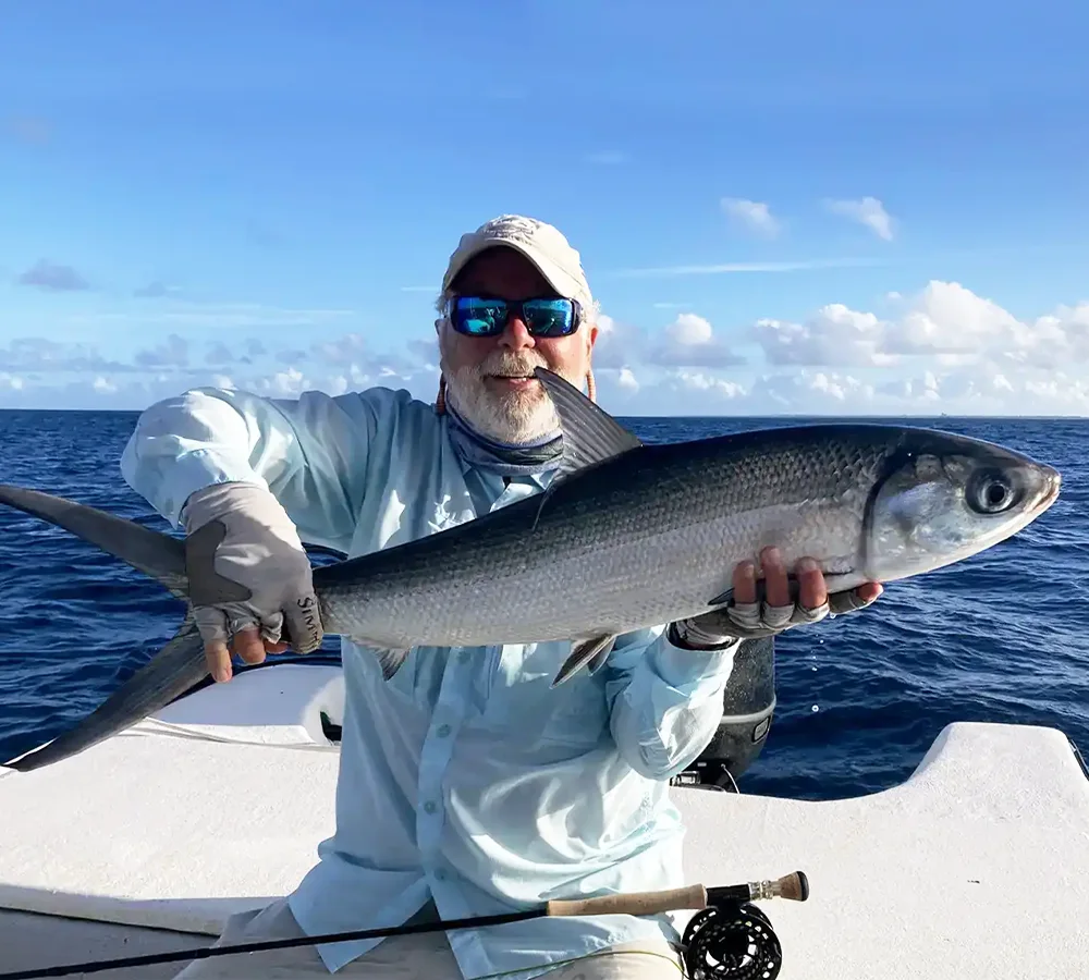 Milkfish fishing at Christmas Island