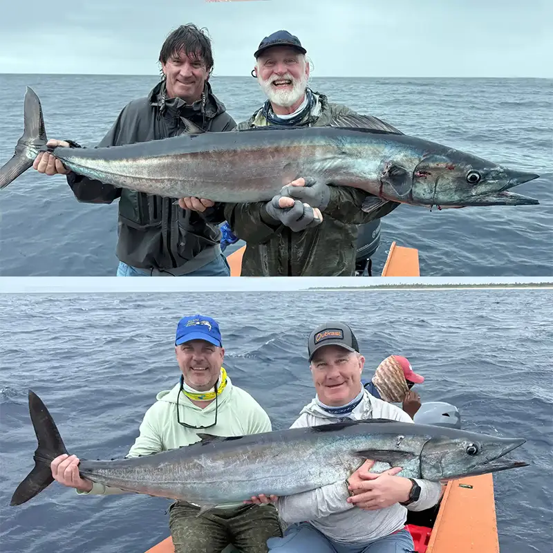 Wahoo fishing at The Villages on Christmas Island.
